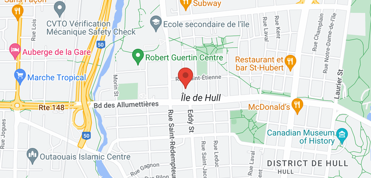 map of 16 Rue St-Hyacinthe